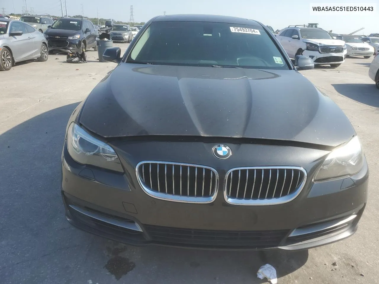 2014 BMW 528 I VIN: WBA5A5C51ED510443 Lot: 75493704