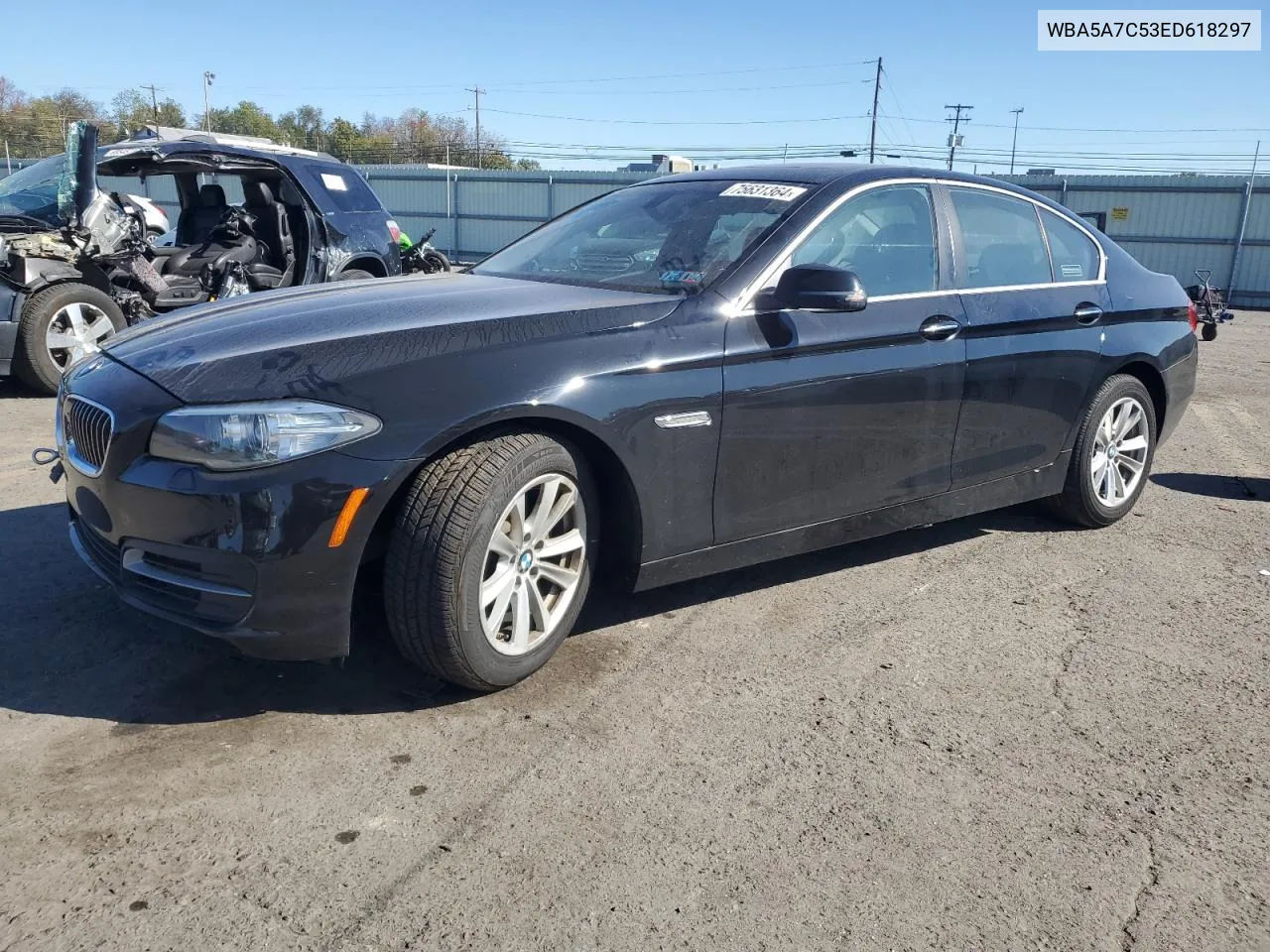 2014 BMW 528 Xi VIN: WBA5A7C53ED618297 Lot: 75631364