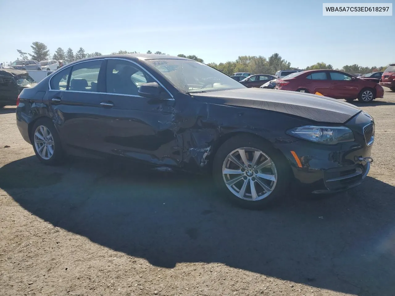 2014 BMW 528 Xi VIN: WBA5A7C53ED618297 Lot: 75631364