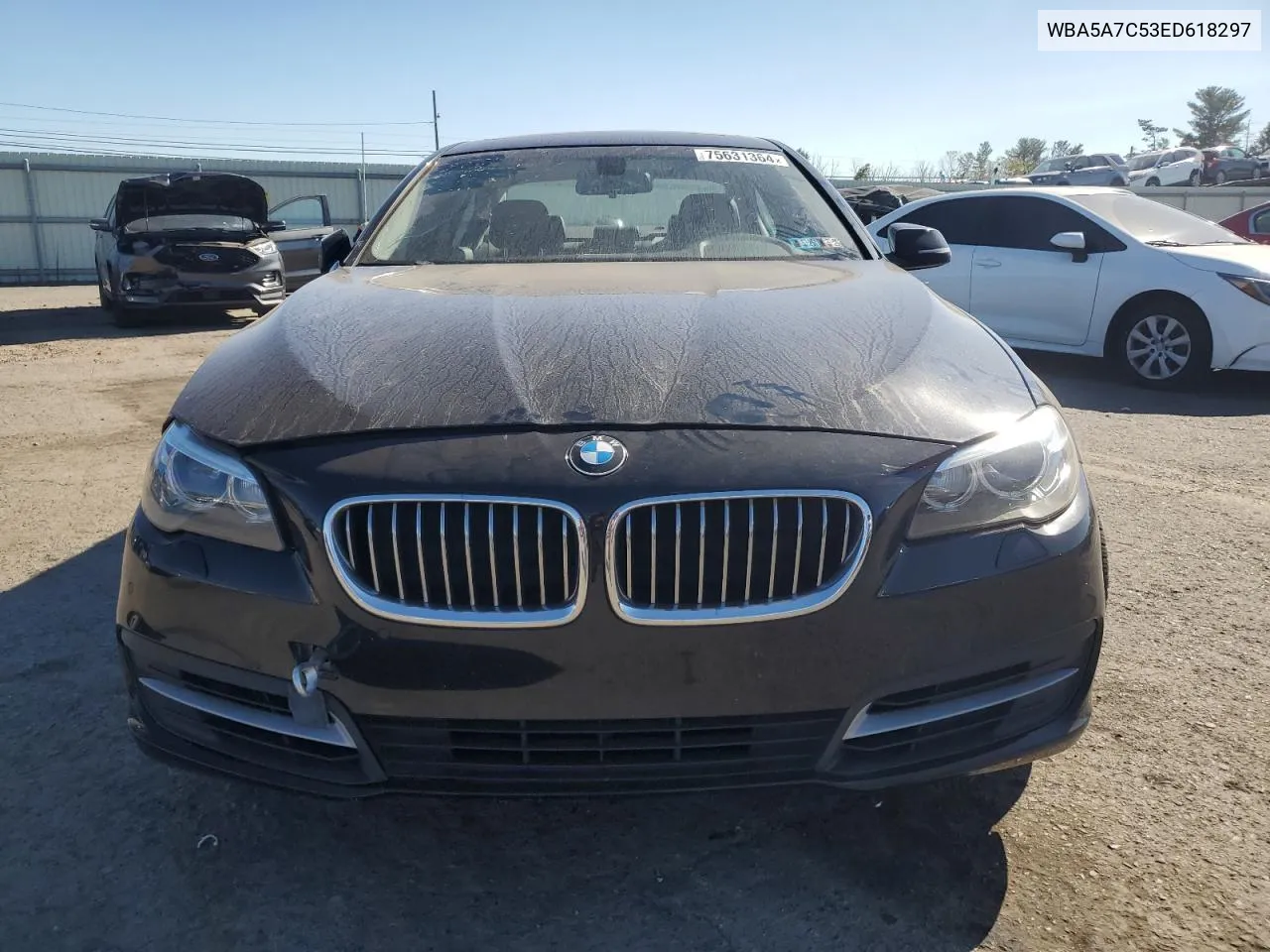 2014 BMW 528 Xi VIN: WBA5A7C53ED618297 Lot: 75631364