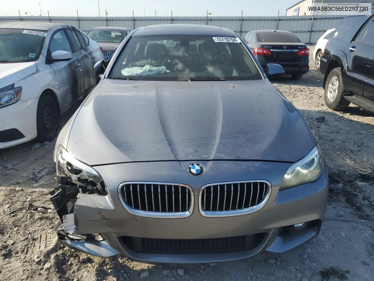 2014 BMW 535 Xi VIN: WBA5B3C56ED292730 Lot: 75710754