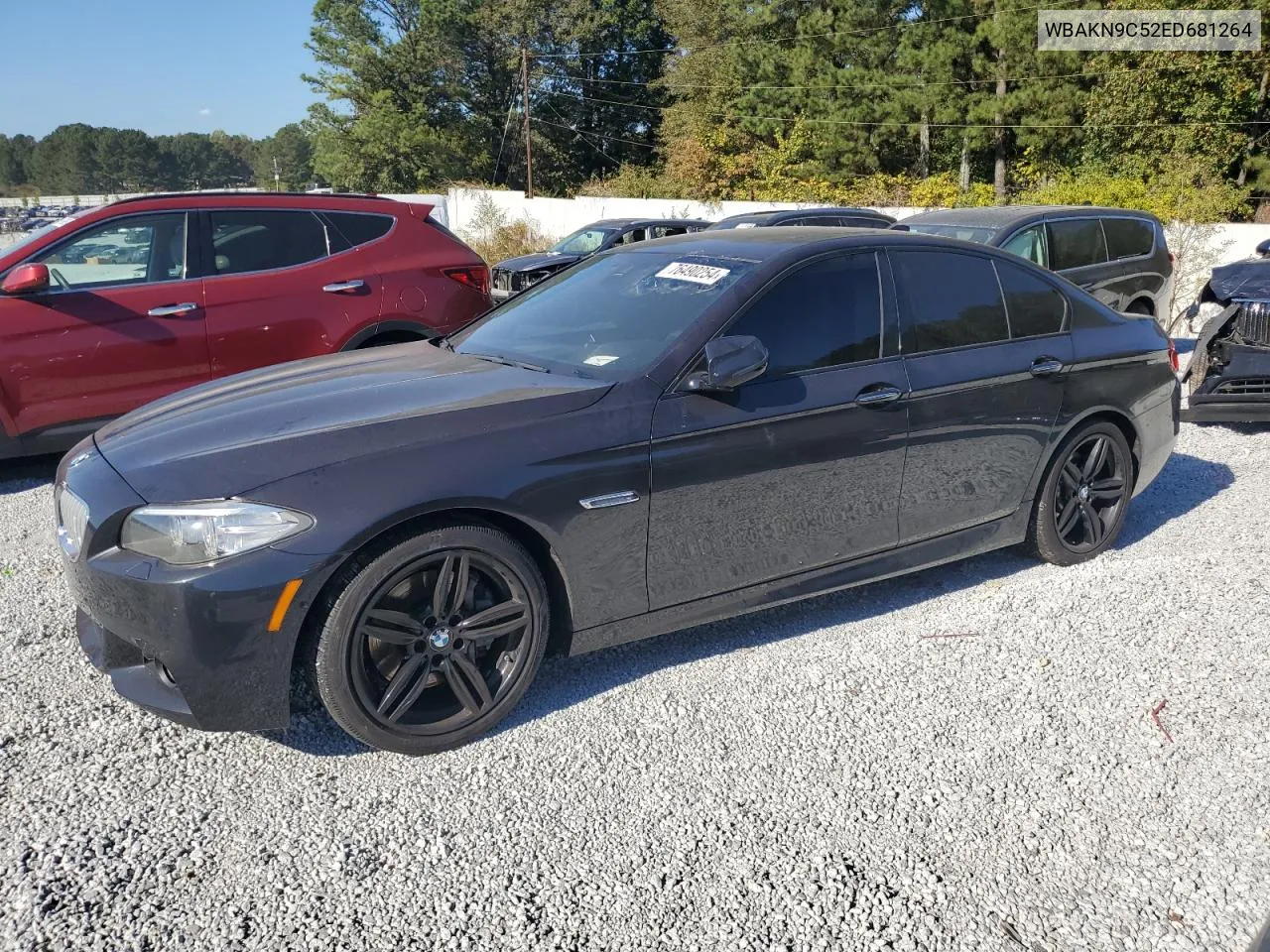 2014 BMW 550 I VIN: WBAKN9C52ED681264 Lot: 76490254