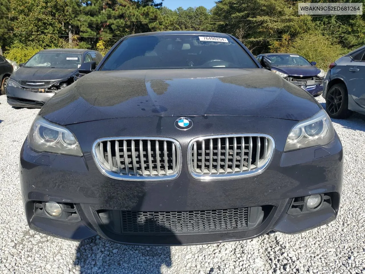 2014 BMW 550 I VIN: WBAKN9C52ED681264 Lot: 76490254