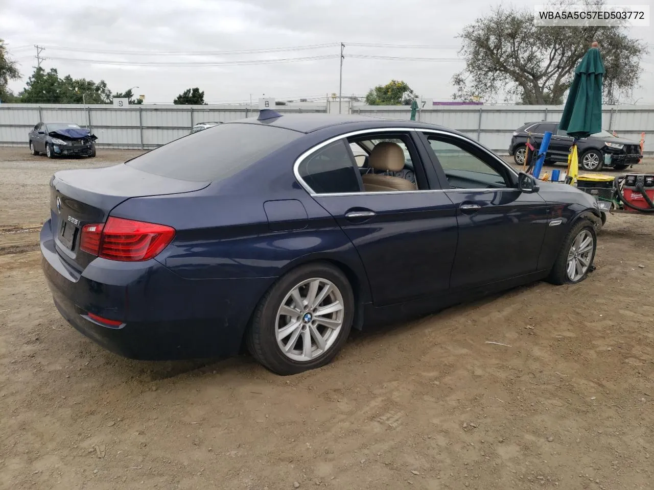 2014 BMW 528 I VIN: WBA5A5C57ED503772 Lot: 76706794