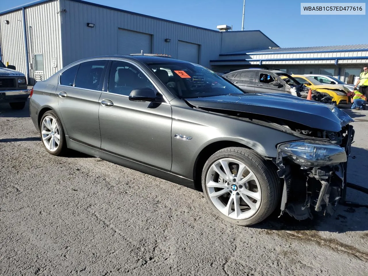 2014 BMW 535 I VIN: WBA5B1C57ED477616 Lot: 77908094