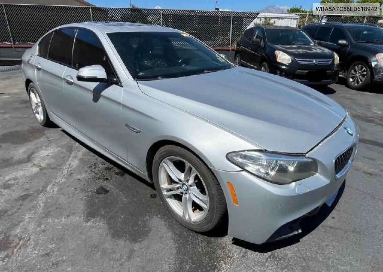 2014 BMW 528 Xi VIN: WBA5A7C56ED618942 Lot: 78333724