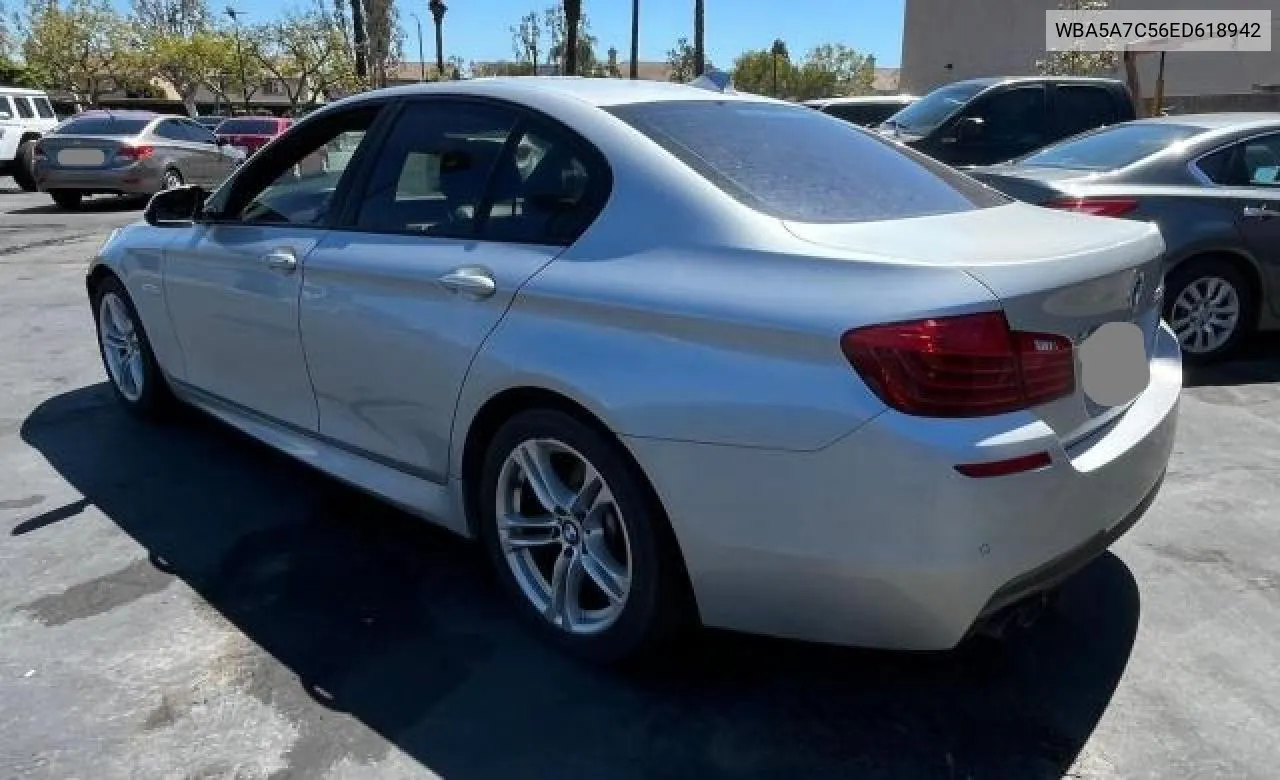 2014 BMW 528 Xi VIN: WBA5A7C56ED618942 Lot: 78333724