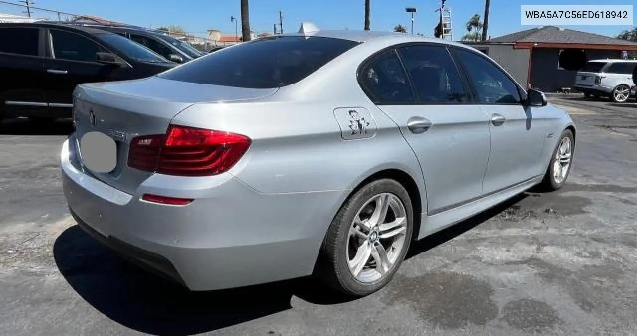 2014 BMW 528 Xi VIN: WBA5A7C56ED618942 Lot: 78333724