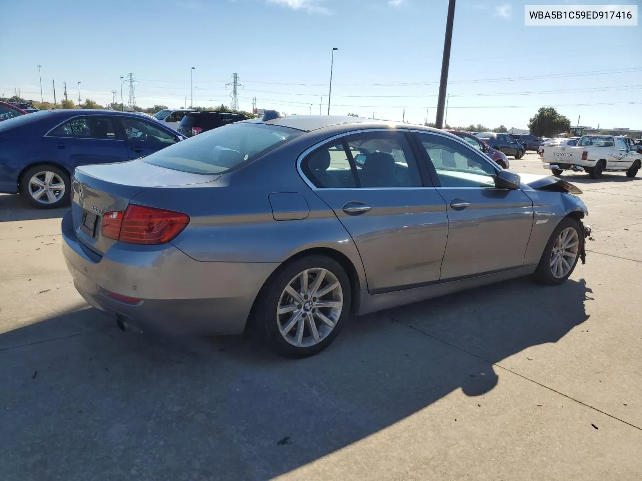 2014 BMW 535 I VIN: WBA5B1C59ED917416 Lot: 78721244