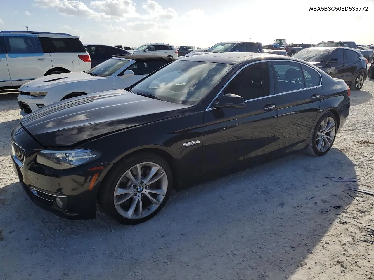 2014 BMW 535 Xi VIN: WBA5B3C50ED535772 Lot: 78743324