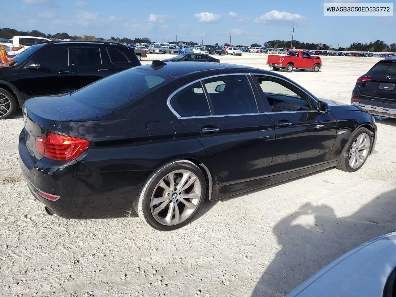 2014 BMW 535 Xi VIN: WBA5B3C50ED535772 Lot: 78743324