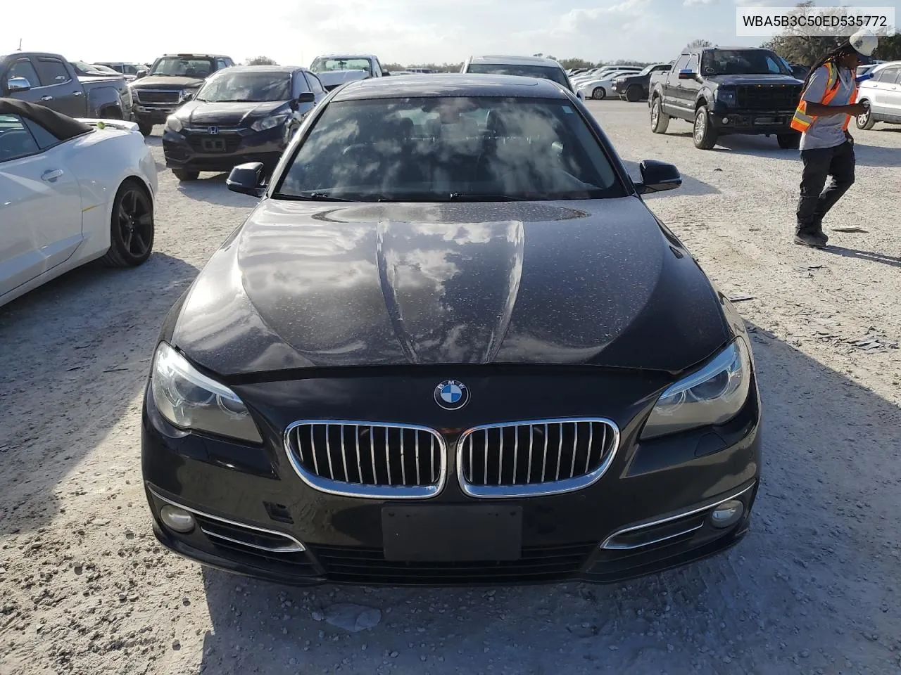 2014 BMW 535 Xi VIN: WBA5B3C50ED535772 Lot: 78743324