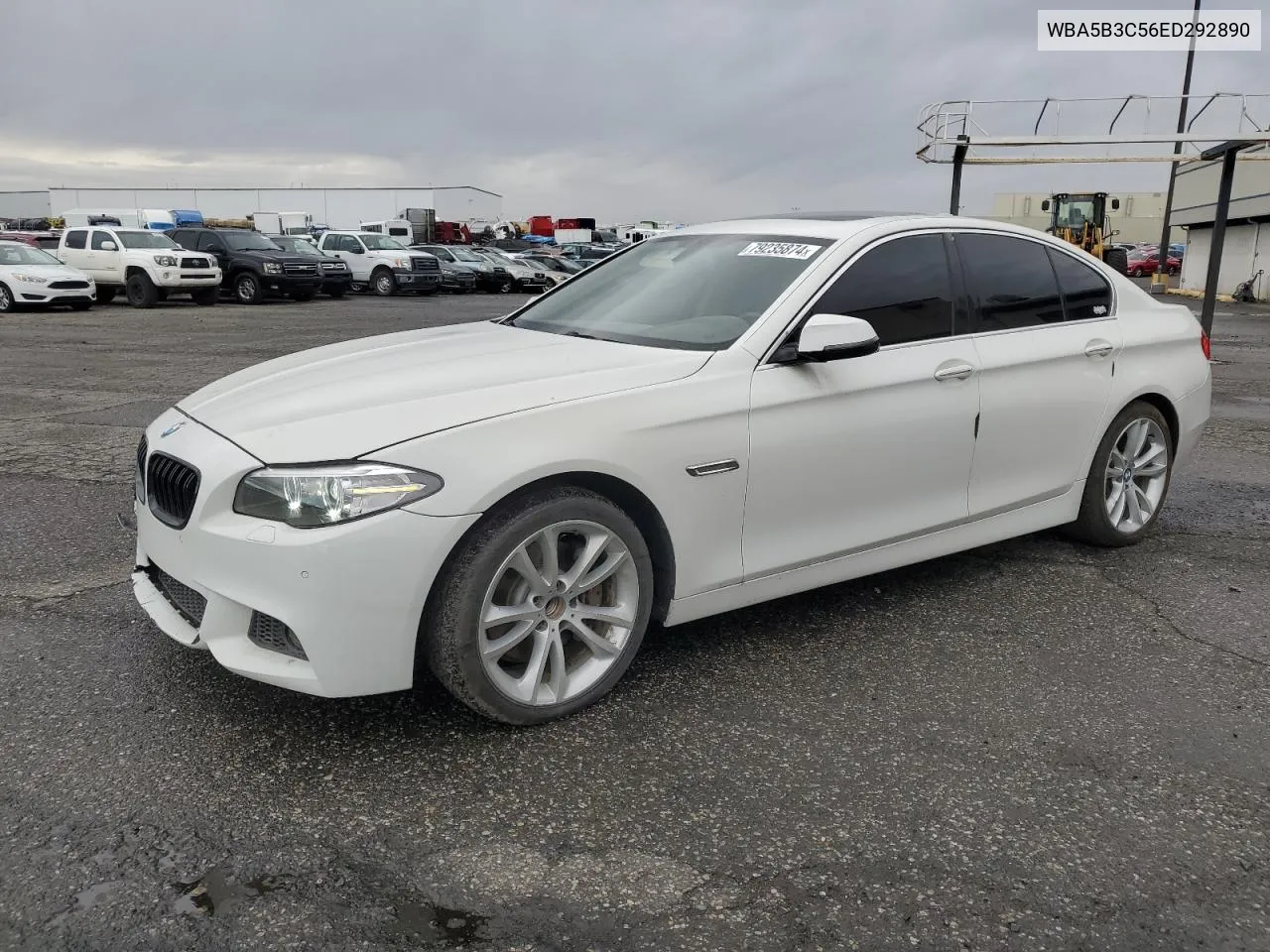 2014 BMW 535 Xi VIN: WBA5B3C56ED292890 Lot: 79235874