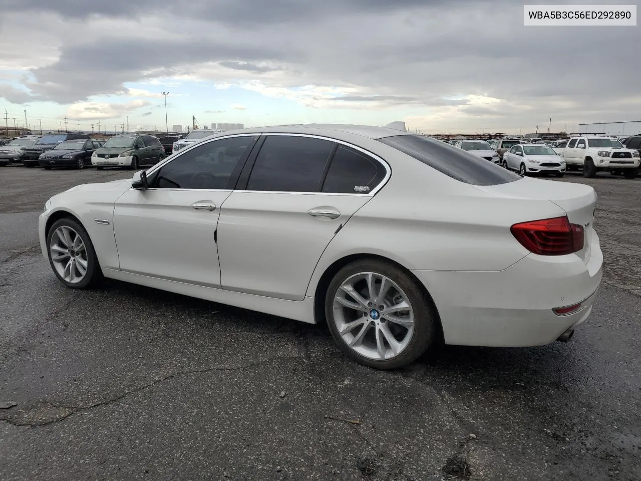 2014 BMW 535 Xi VIN: WBA5B3C56ED292890 Lot: 79235874