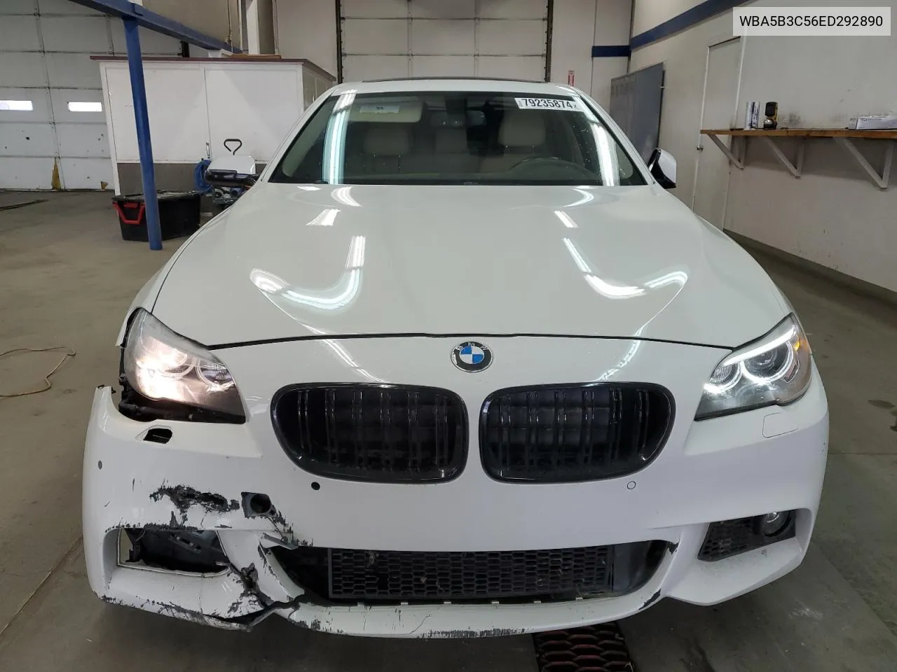 2014 BMW 535 Xi VIN: WBA5B3C56ED292890 Lot: 79235874