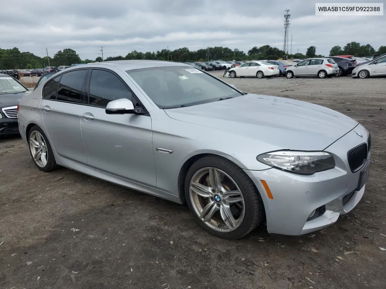 2015 BMW 535 I VIN: WBA5B1C59FD922388 Lot: 62499384