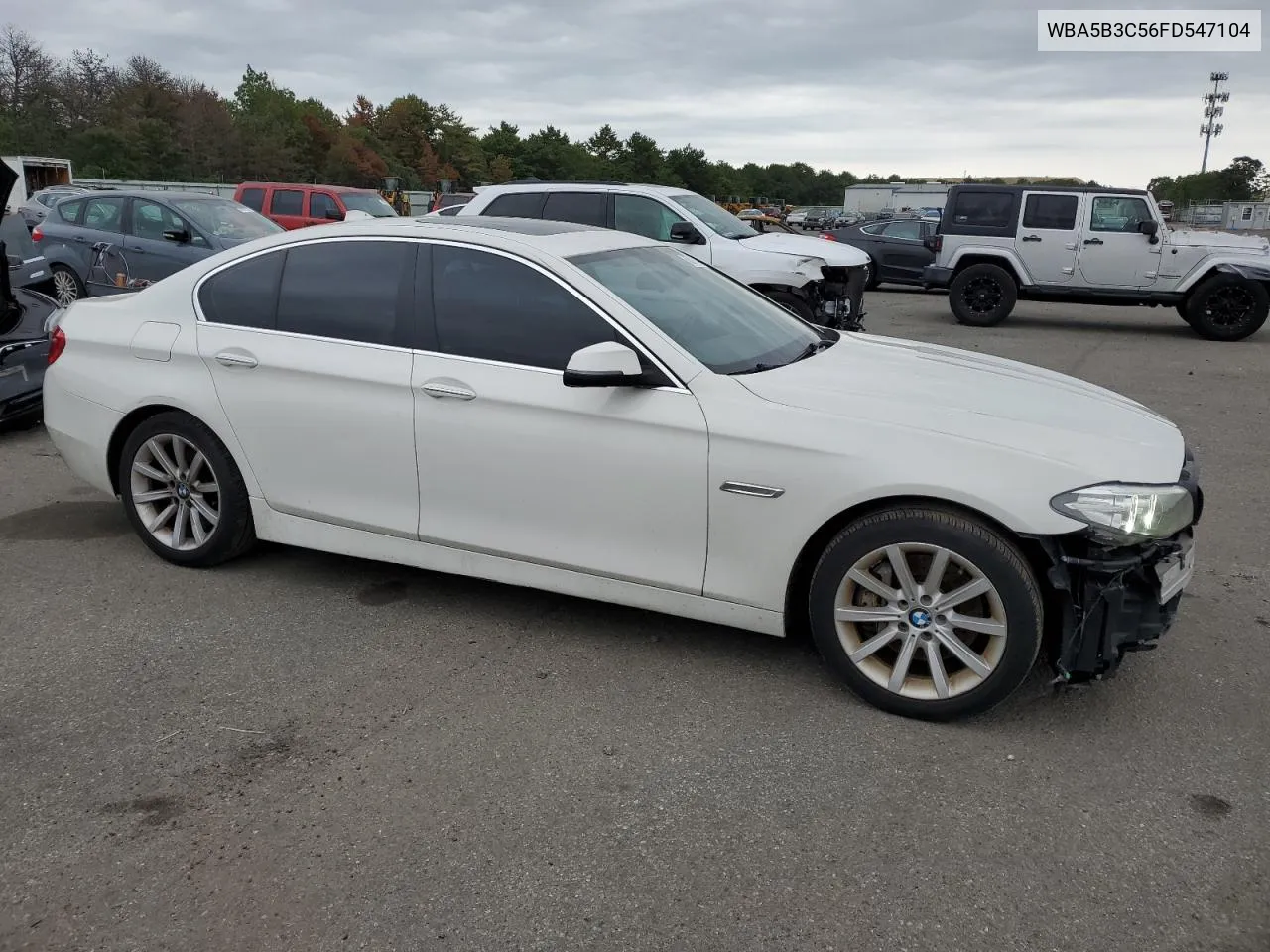 2015 BMW 535 Xi VIN: WBA5B3C56FD547104 Lot: 63529024