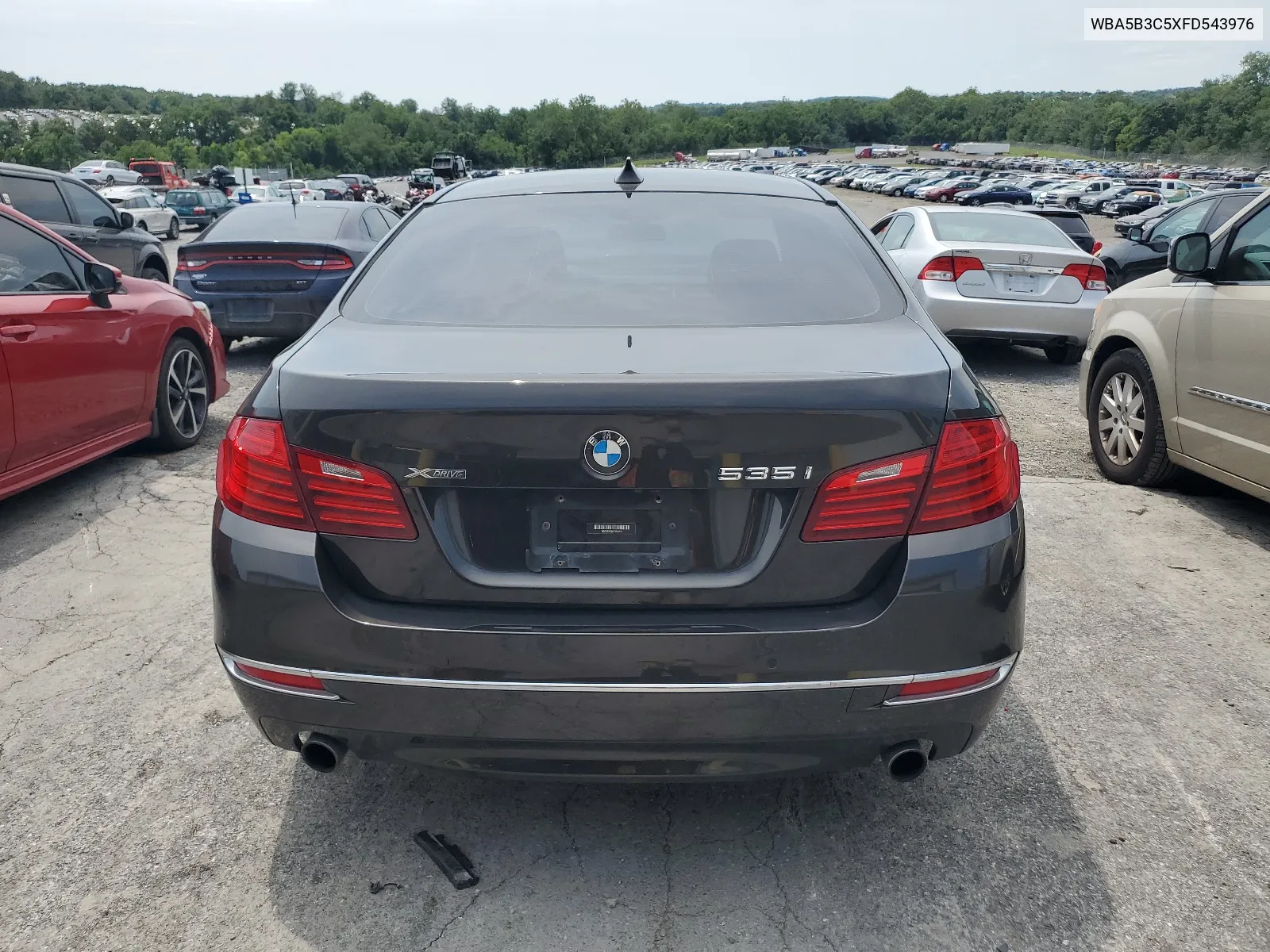 2015 BMW 535 Xi VIN: WBA5B3C5XFD543976 Lot: 63852184