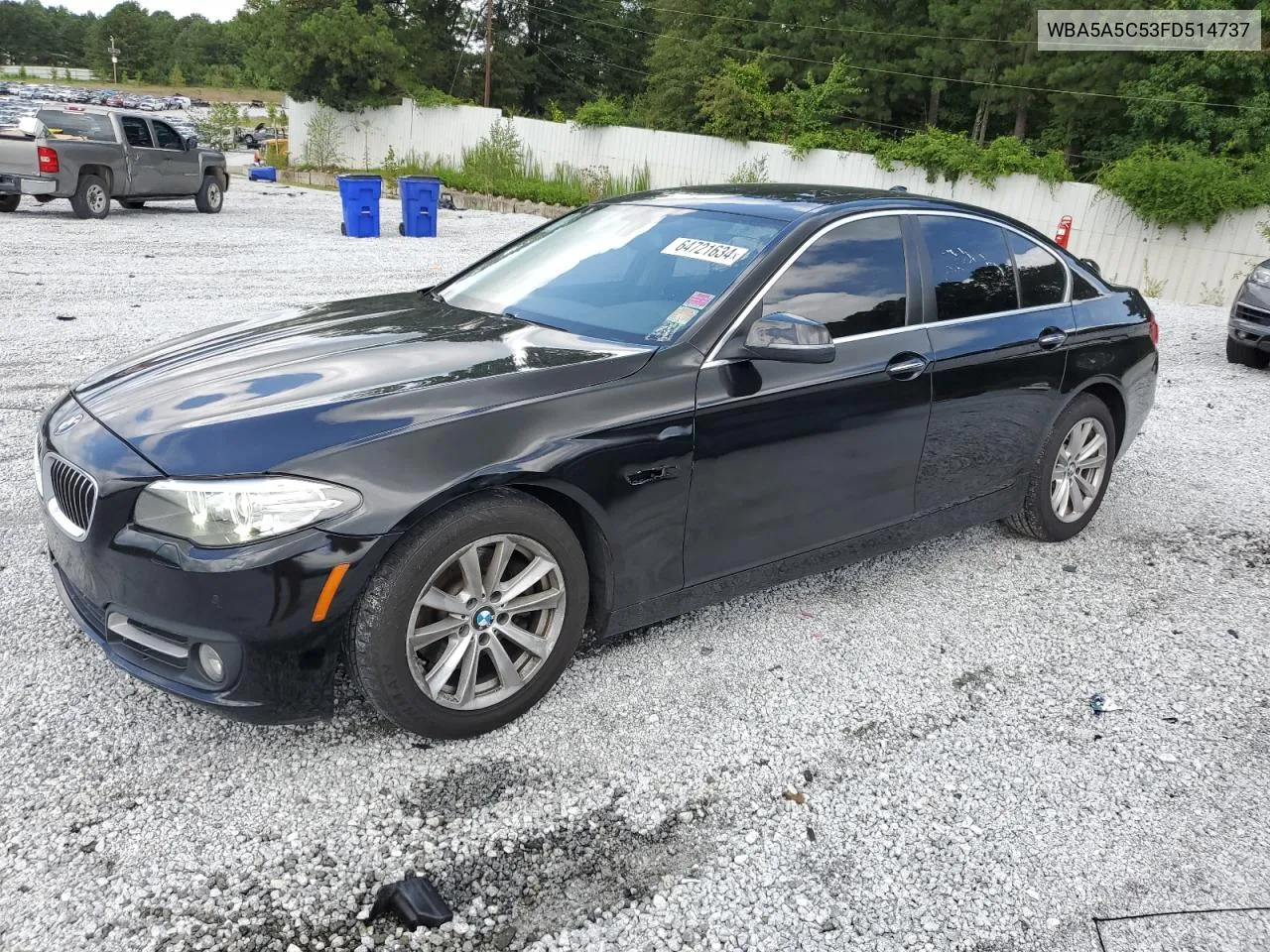 2015 BMW 528 I VIN: WBA5A5C53FD514737 Lot: 64721634