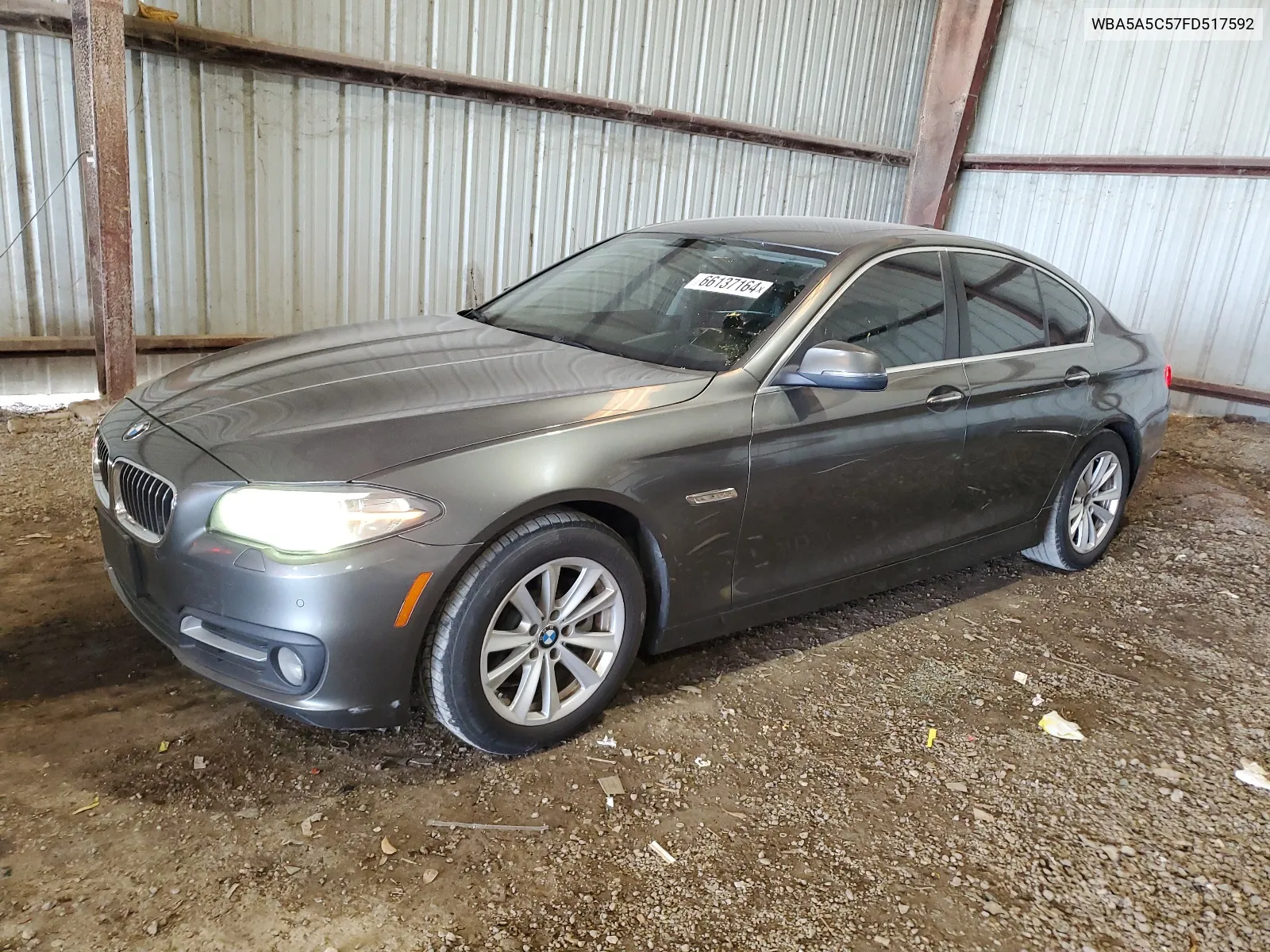 2015 BMW 528 I VIN: WBA5A5C57FD517592 Lot: 66137164