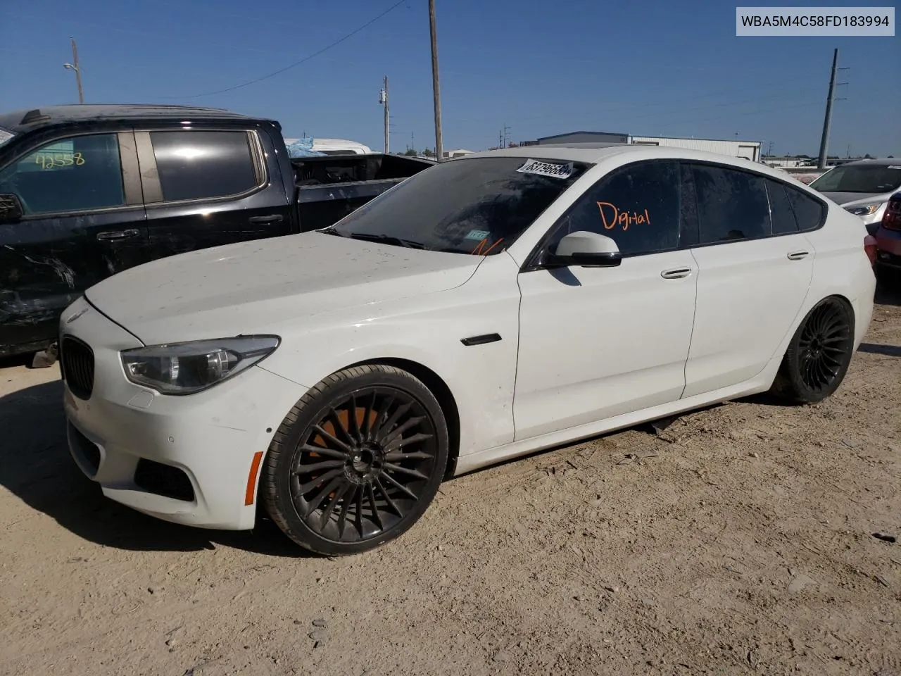 2015 BMW 535 Xigt VIN: WBA5M4C58FD183994 Lot: 66557744