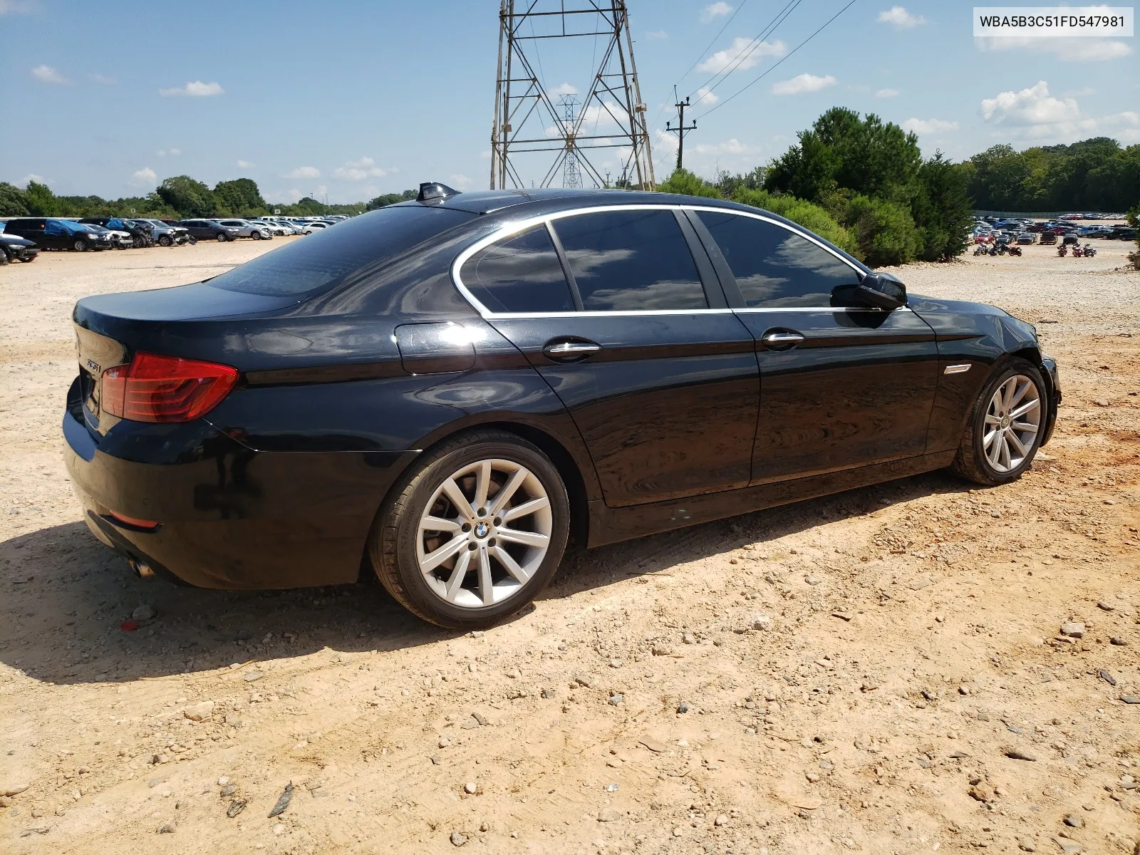 2015 BMW 535 Xi VIN: WBA5B3C51FD547981 Lot: 67470124