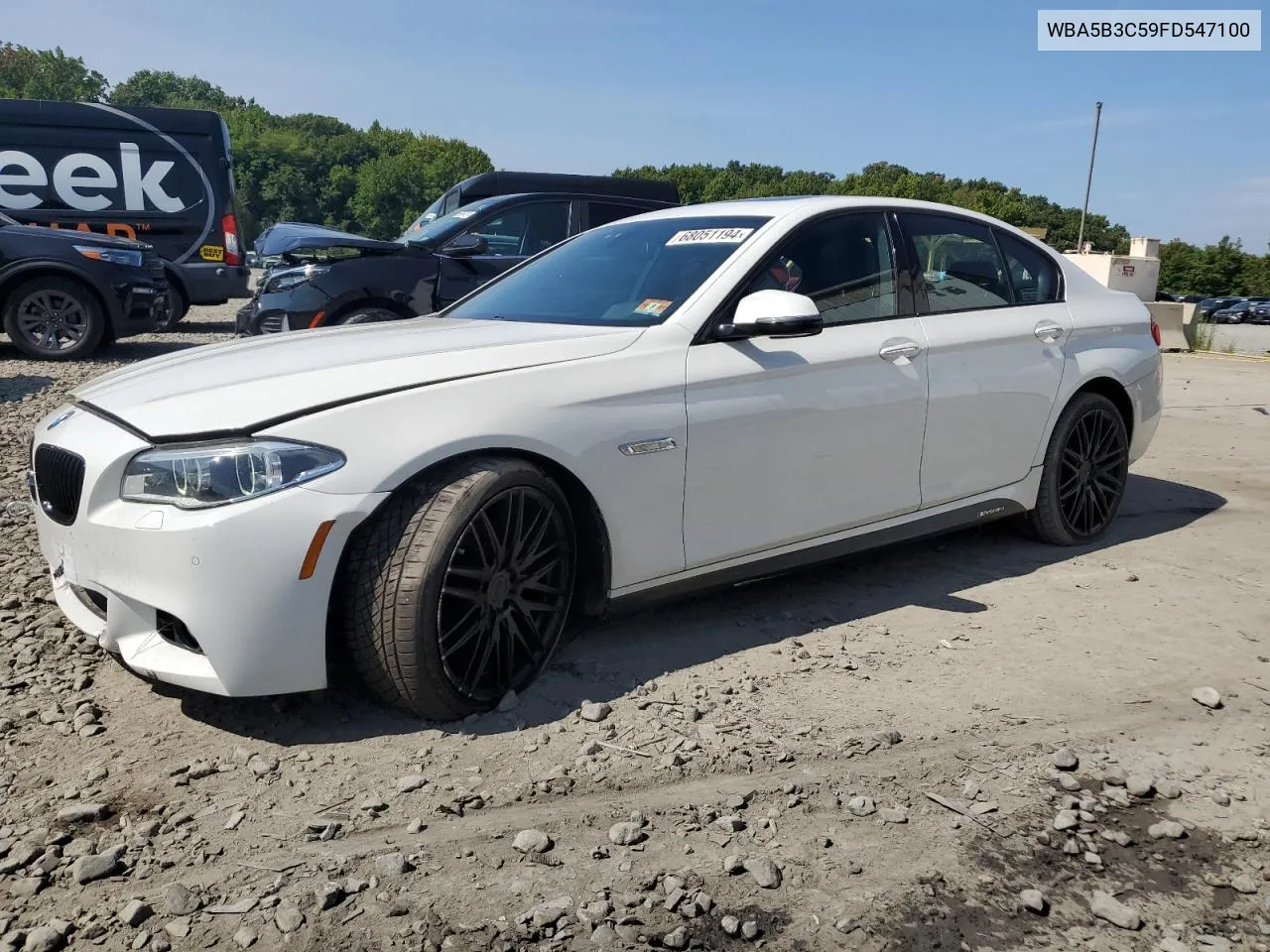 2015 BMW 535 Xi VIN: WBA5B3C59FD547100 Lot: 68051194