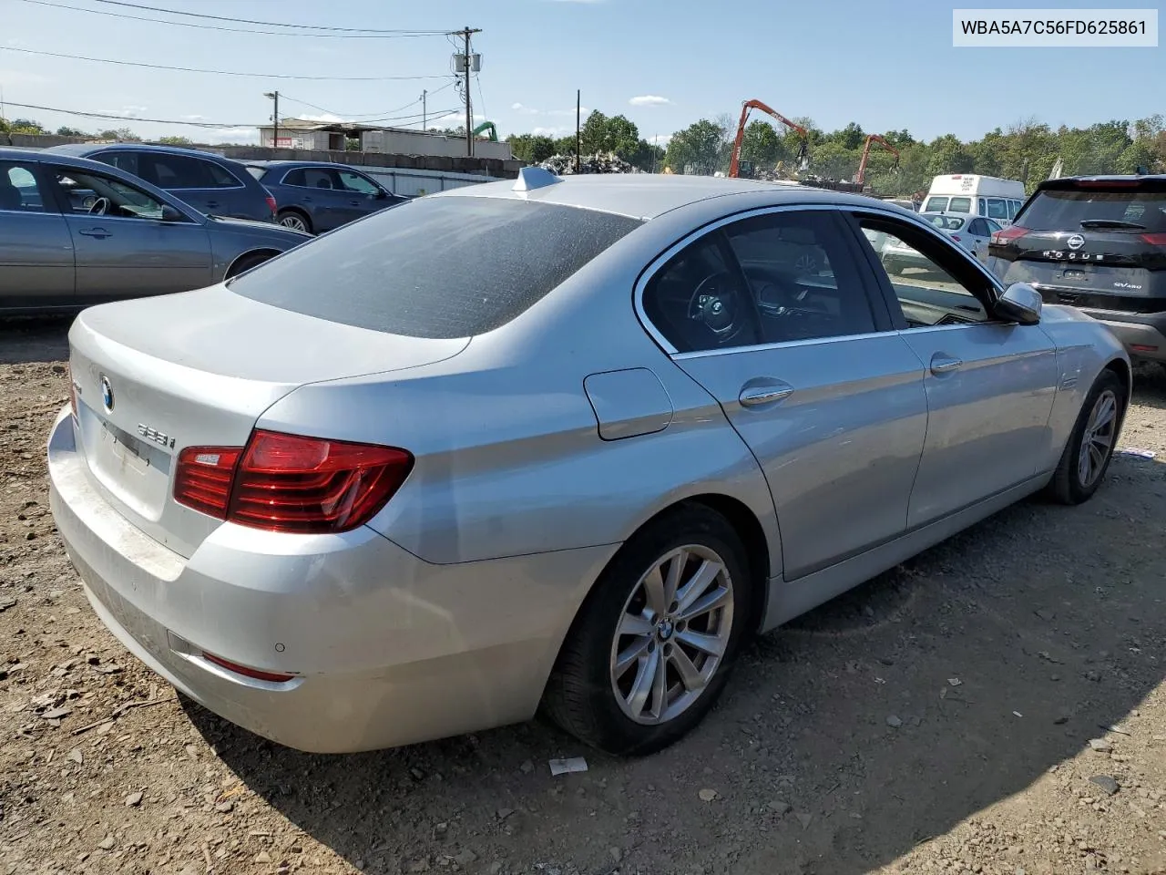 2015 BMW 528 Xi VIN: WBA5A7C56FD625861 Lot: 68612204