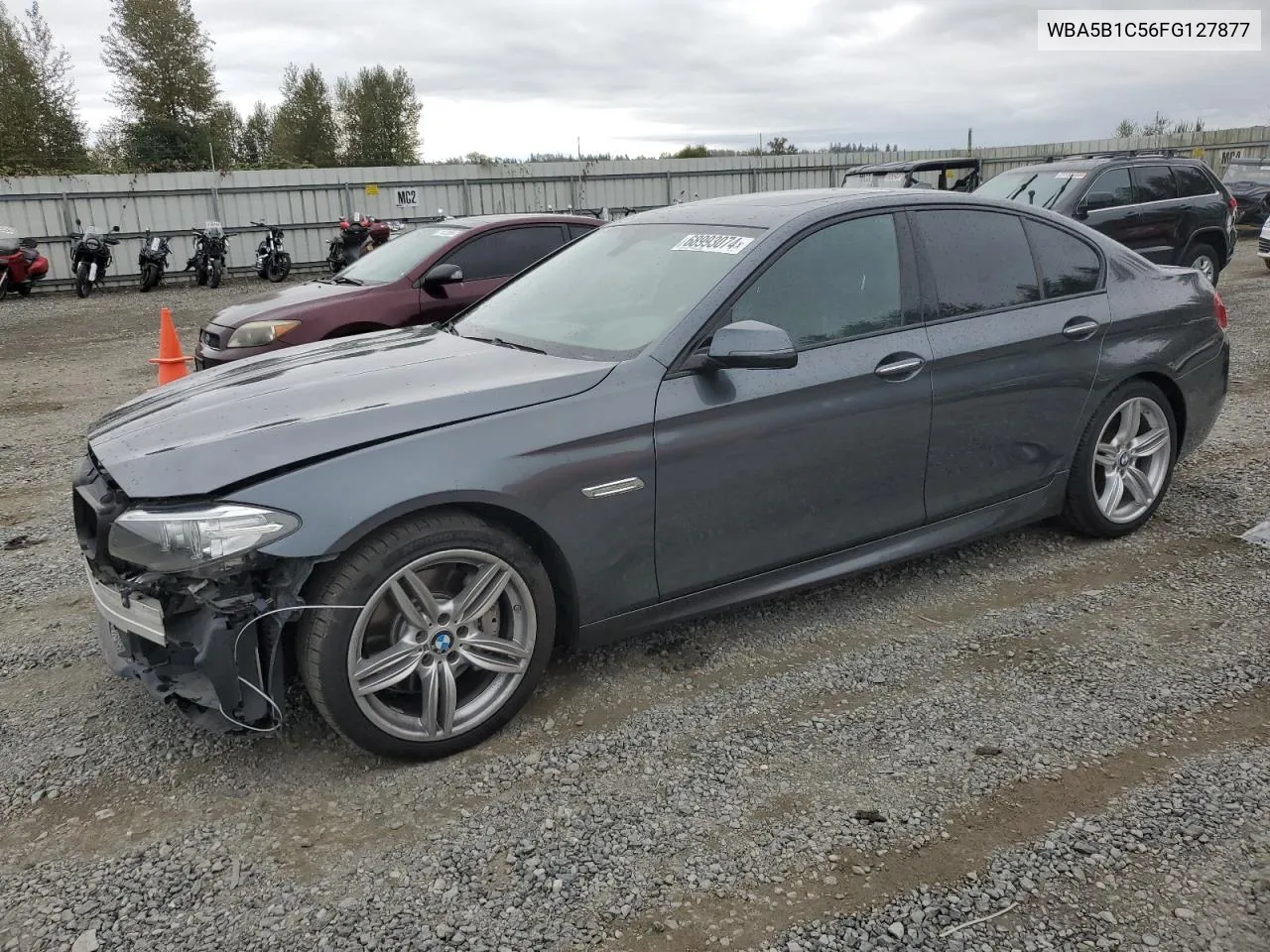 2015 BMW 535 I VIN: WBA5B1C56FG127877 Lot: 68993074