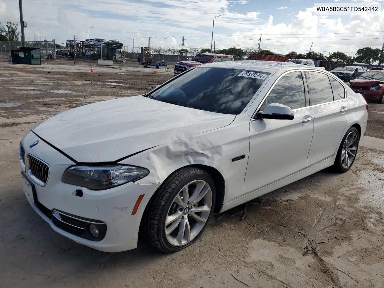 WBA5B3C51FD542442 2015 BMW 535 Xi