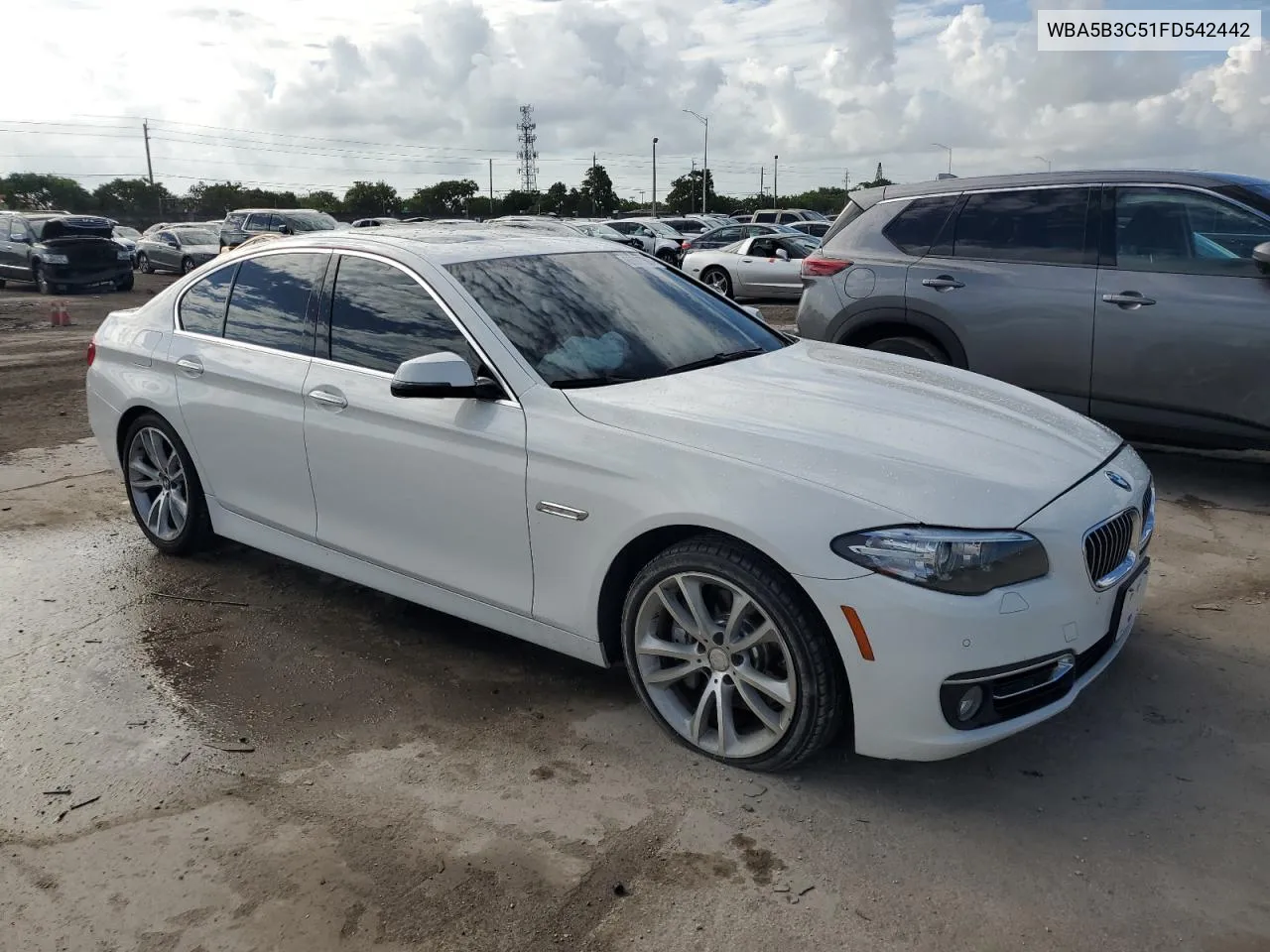 2015 BMW 535 Xi VIN: WBA5B3C51FD542442 Lot: 69037594