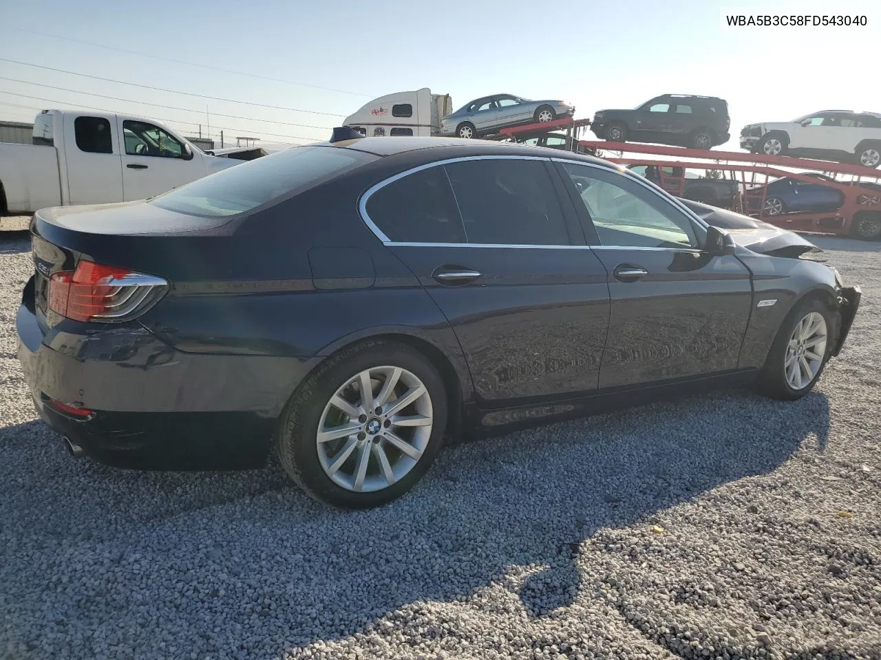 2015 BMW 535 Xi VIN: WBA5B3C58FD543040 Lot: 69459244