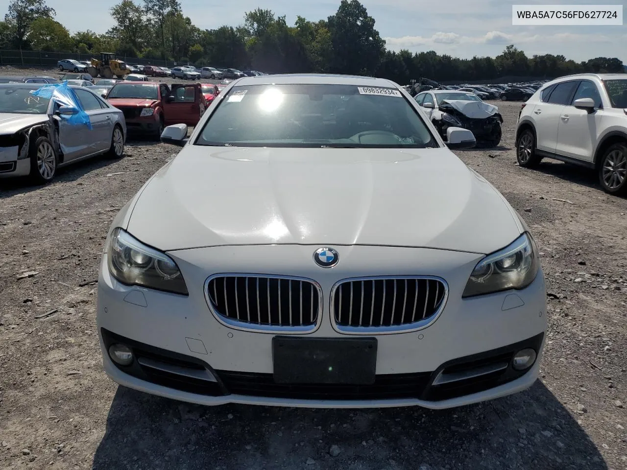 2015 BMW 528 Xi VIN: WBA5A7C56FD627724 Lot: 69832934