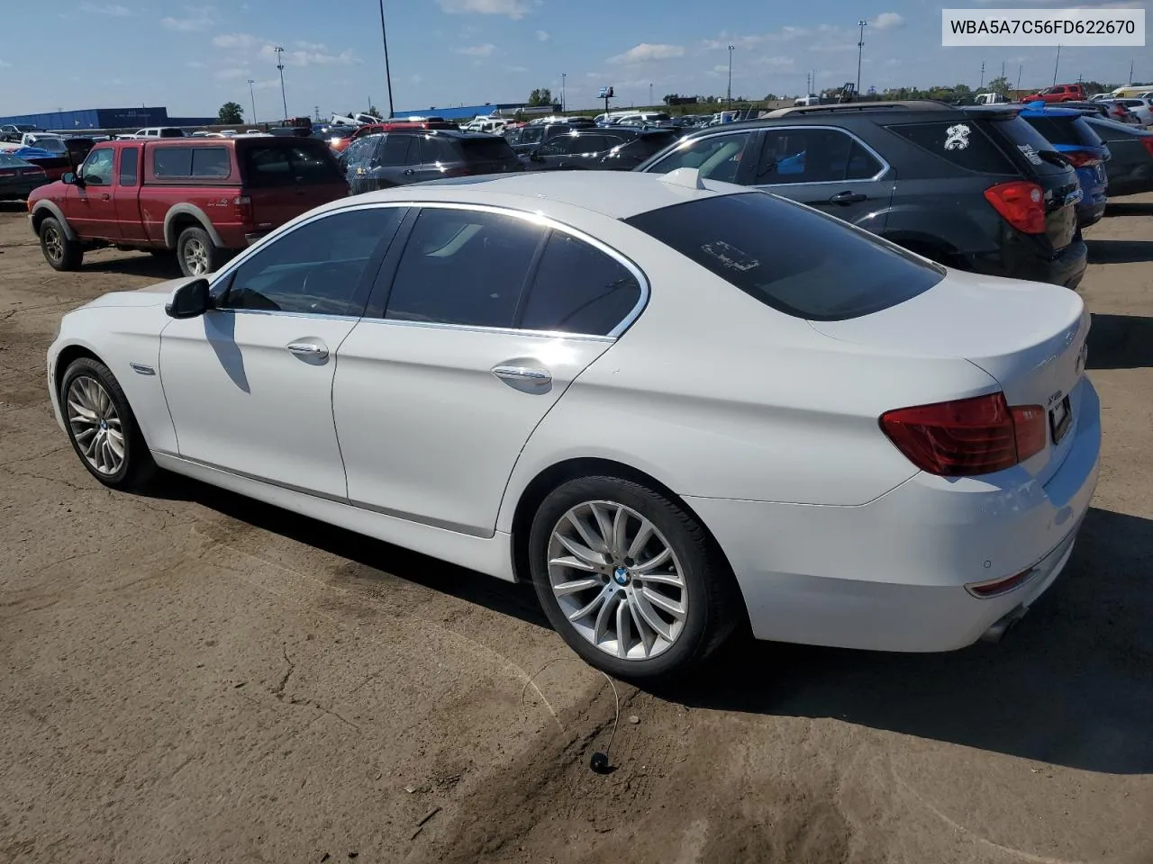 2015 BMW 528 Xi VIN: WBA5A7C56FD622670 Lot: 70347374