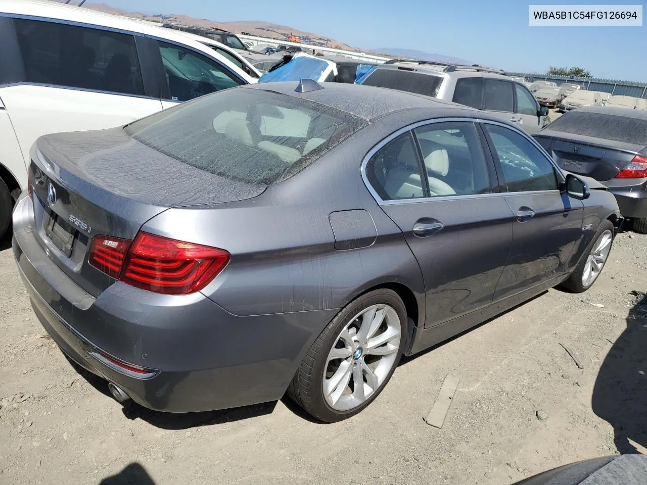 2015 BMW 535 I VIN: WBA5B1C54FG126694 Lot: 70838724