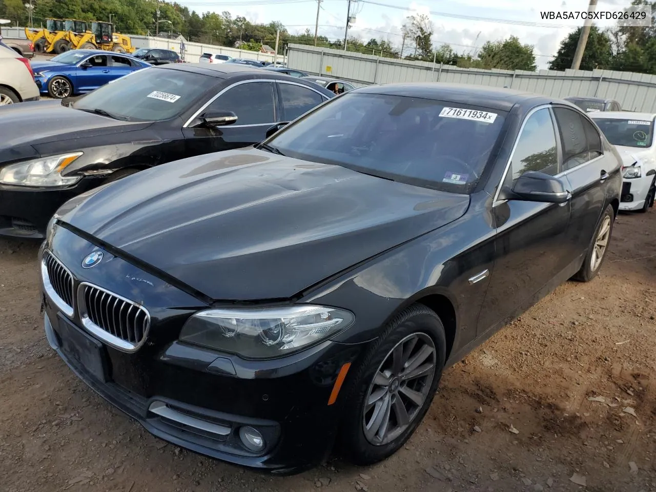 2015 BMW 528 Xi VIN: WBA5A7C5XFD626429 Lot: 71611934