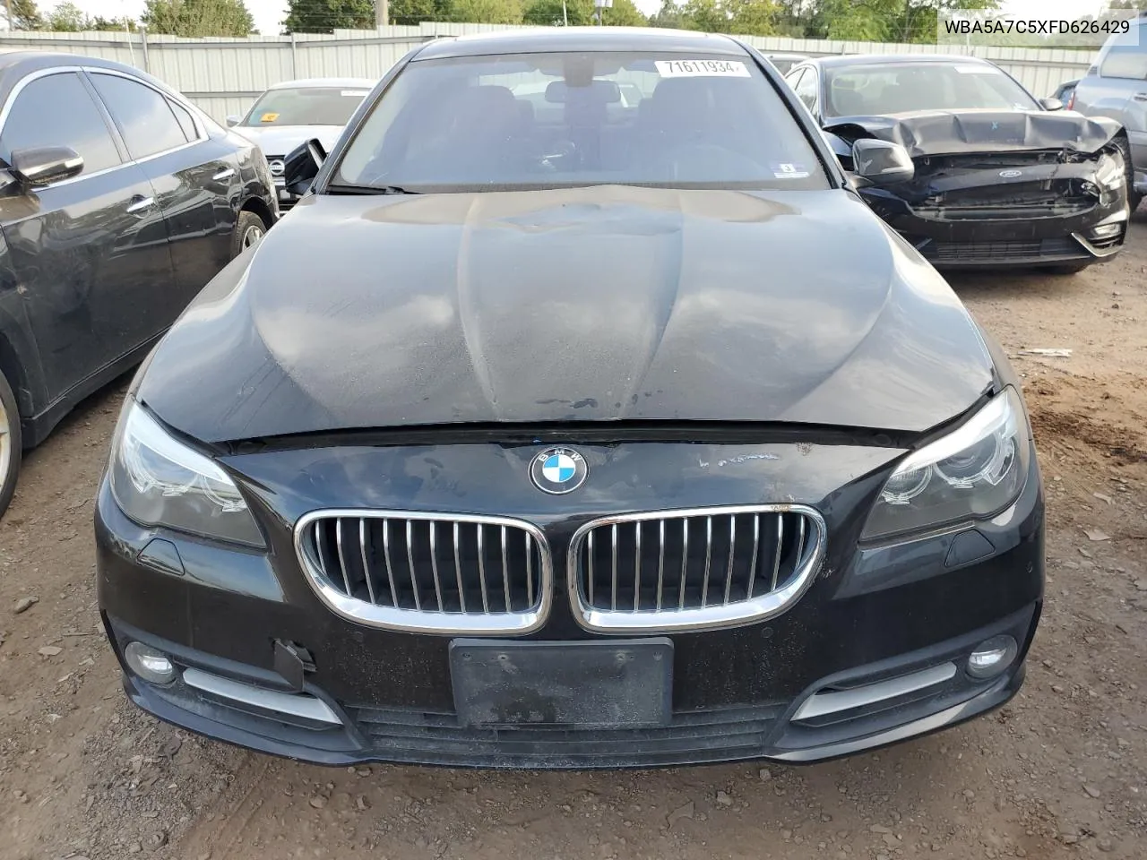 2015 BMW 528 Xi VIN: WBA5A7C5XFD626429 Lot: 71611934