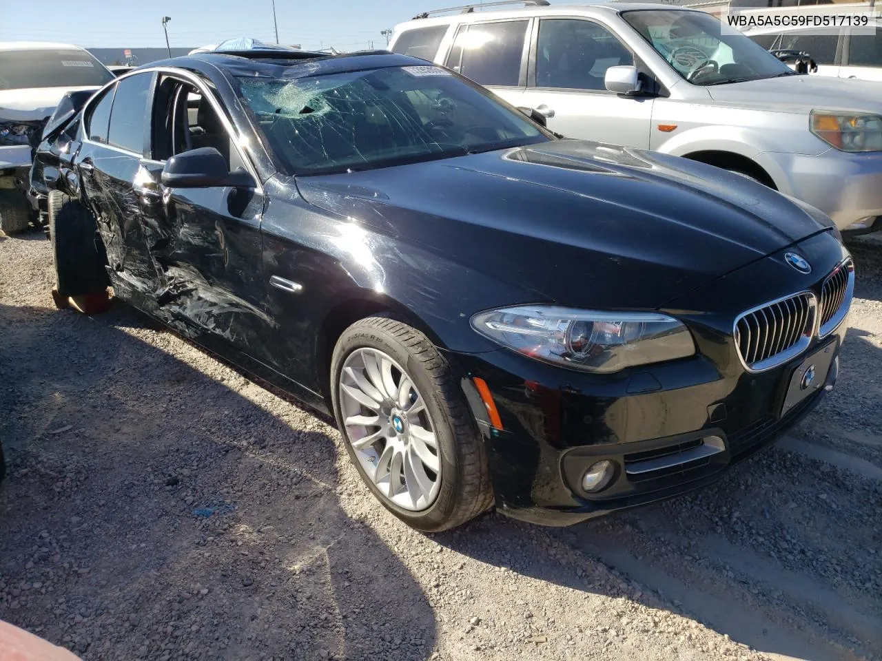 2015 BMW 528 I VIN: WBA5A5C59FD517139 Lot: 72953034