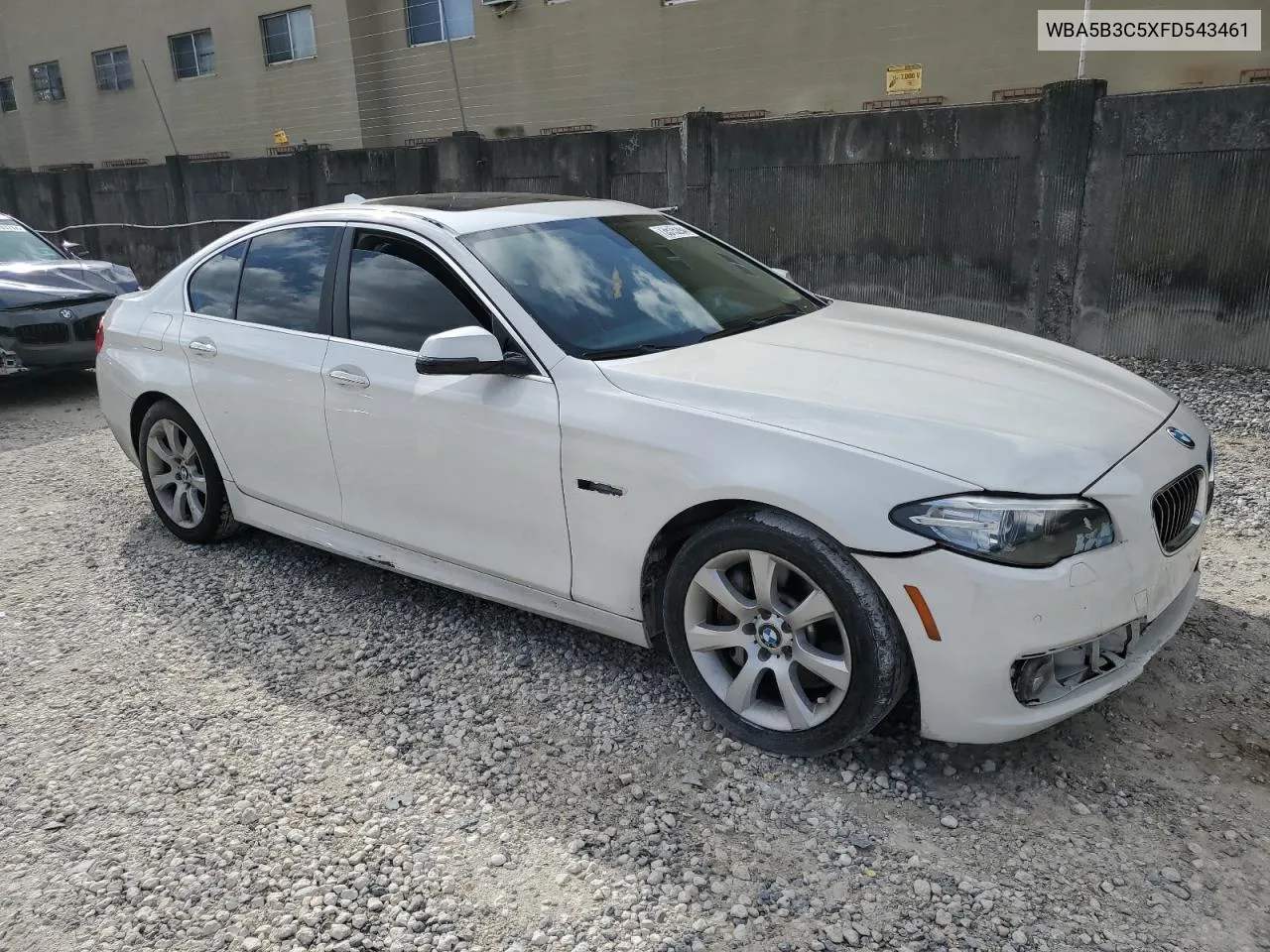 2015 BMW 535 Xi VIN: WBA5B3C5XFD543461 Lot: 73515294