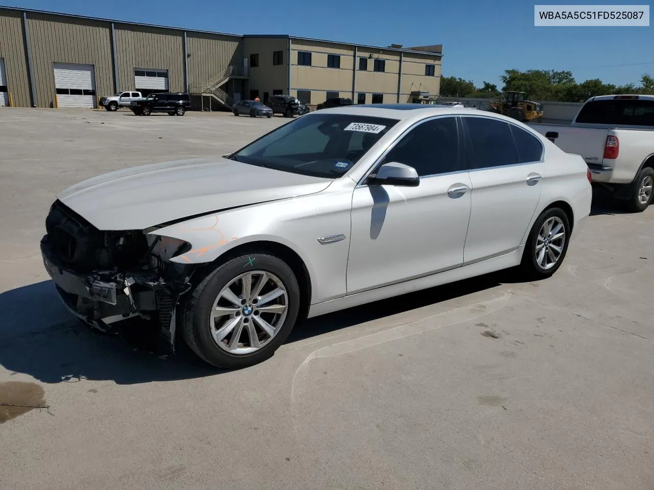 2015 BMW 528 I VIN: WBA5A5C51FD525087 Lot: 73567984