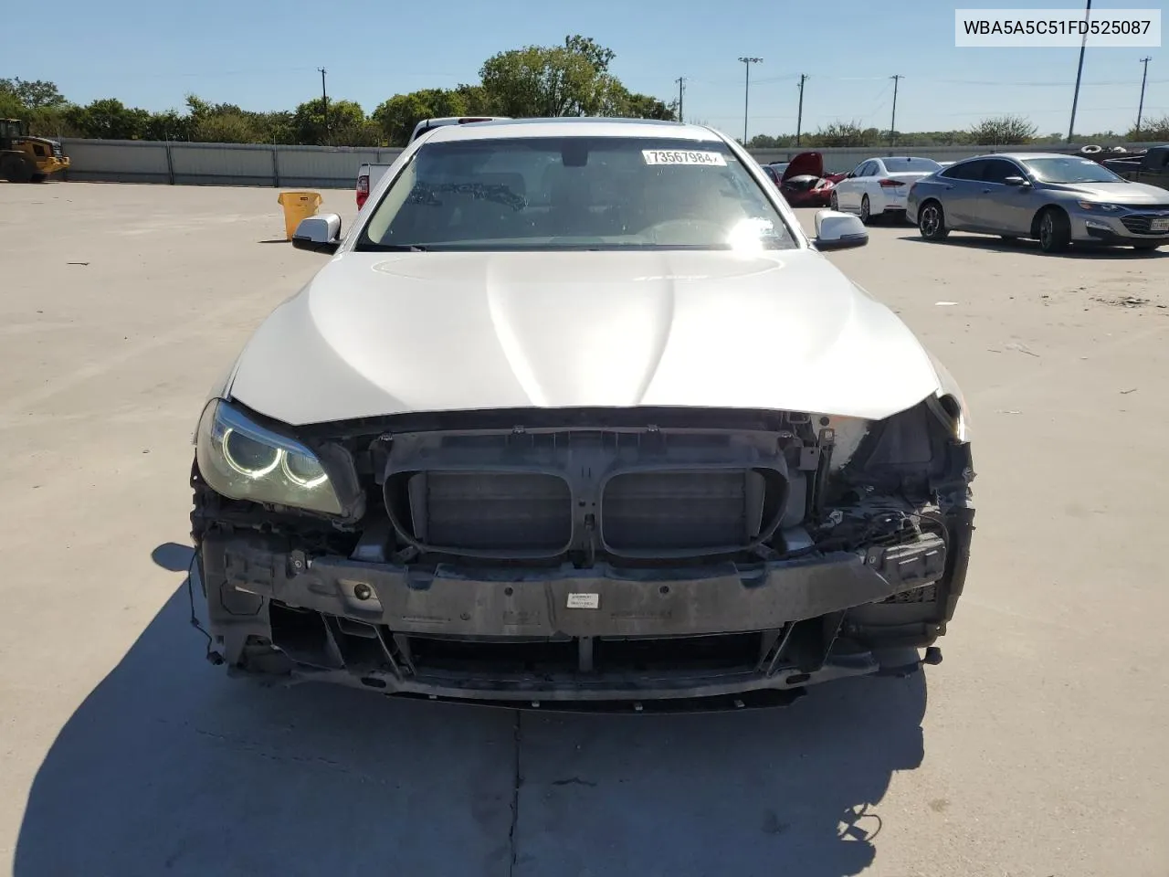 2015 BMW 528 I VIN: WBA5A5C51FD525087 Lot: 73567984