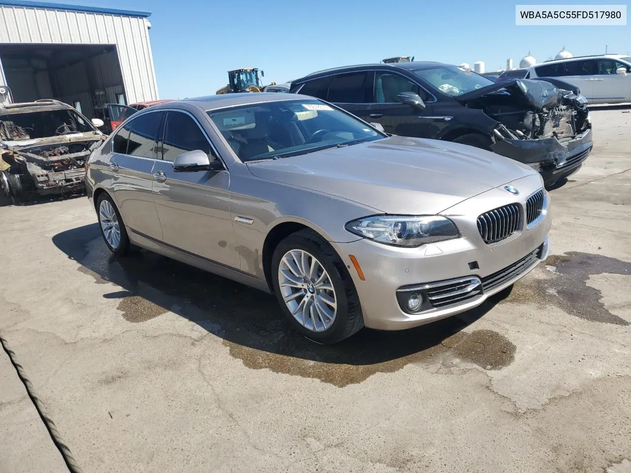 2015 BMW 528 I VIN: WBA5A5C55FD517980 Lot: 75518514