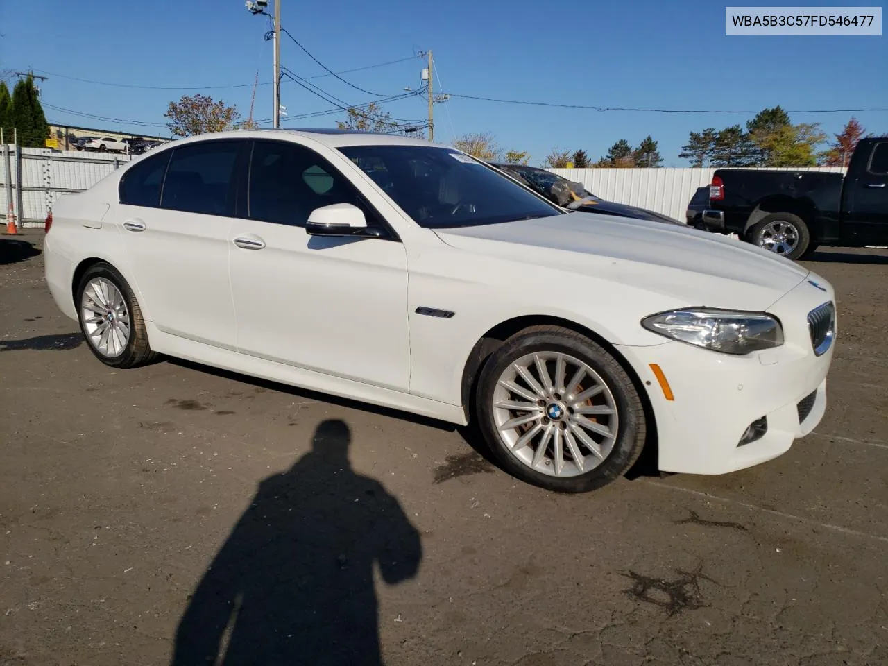 2015 BMW 535 Xi VIN: WBA5B3C57FD546477 Lot: 76697944