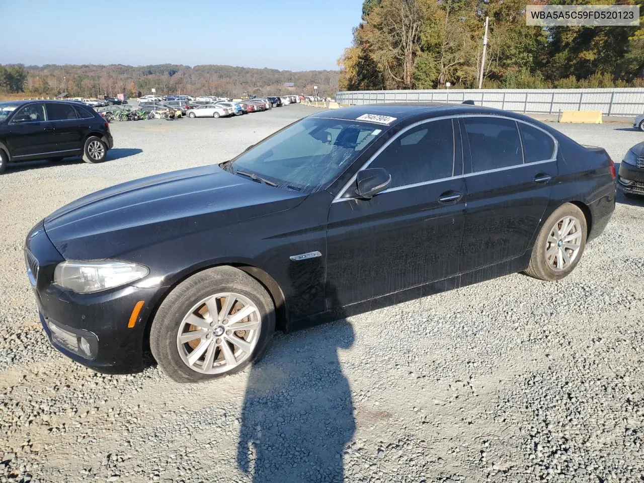 2015 BMW 528 I VIN: WBA5A5C59FD520123 Lot: 78467904