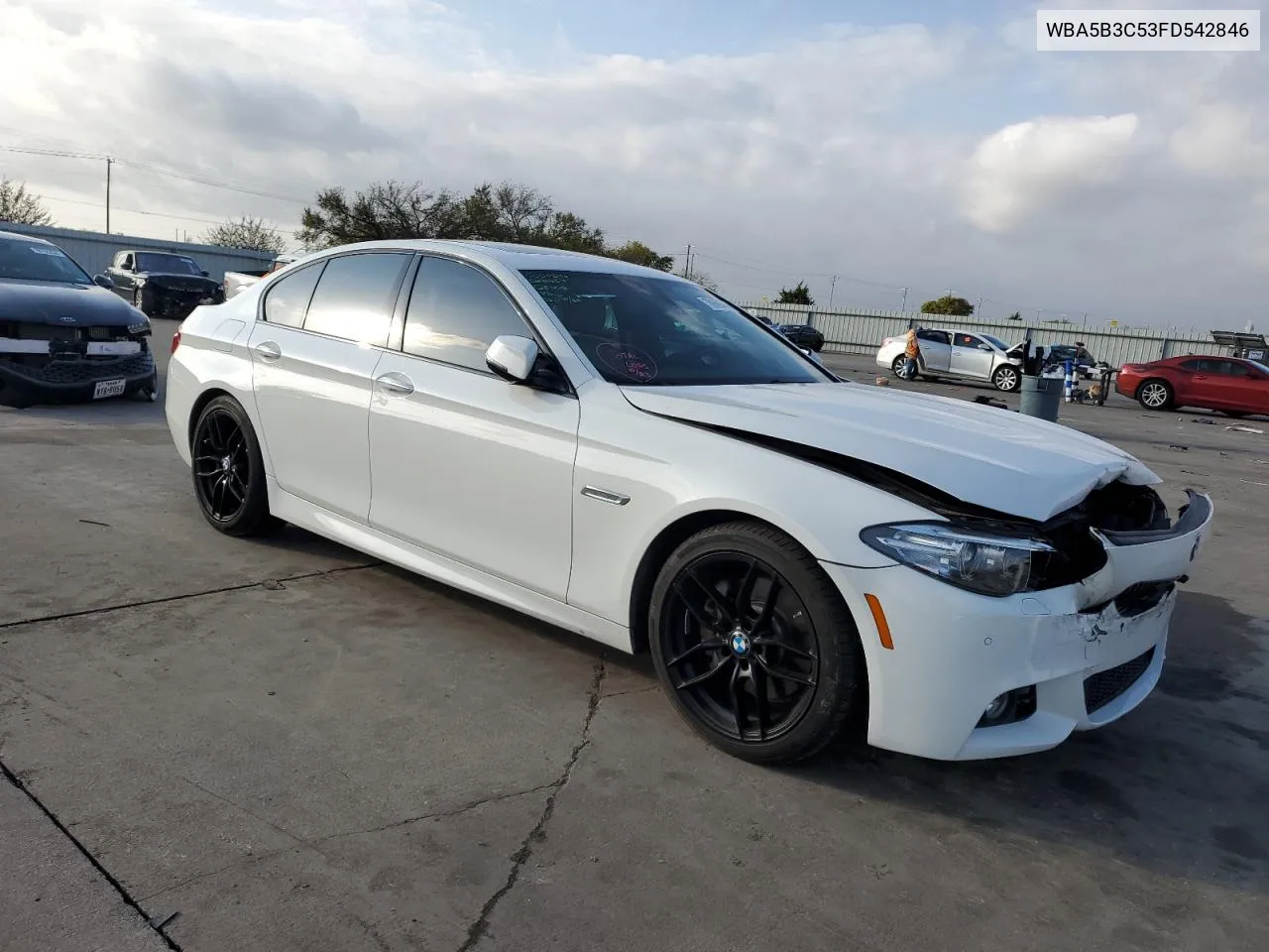 2015 BMW 535 Xi VIN: WBA5B3C53FD542846 Lot: 78669844