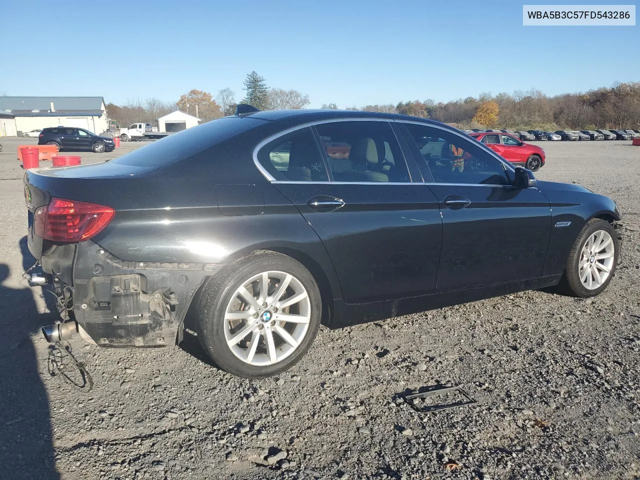 2015 BMW 535 Xi VIN: WBA5B3C57FD543286 Lot: 78897854