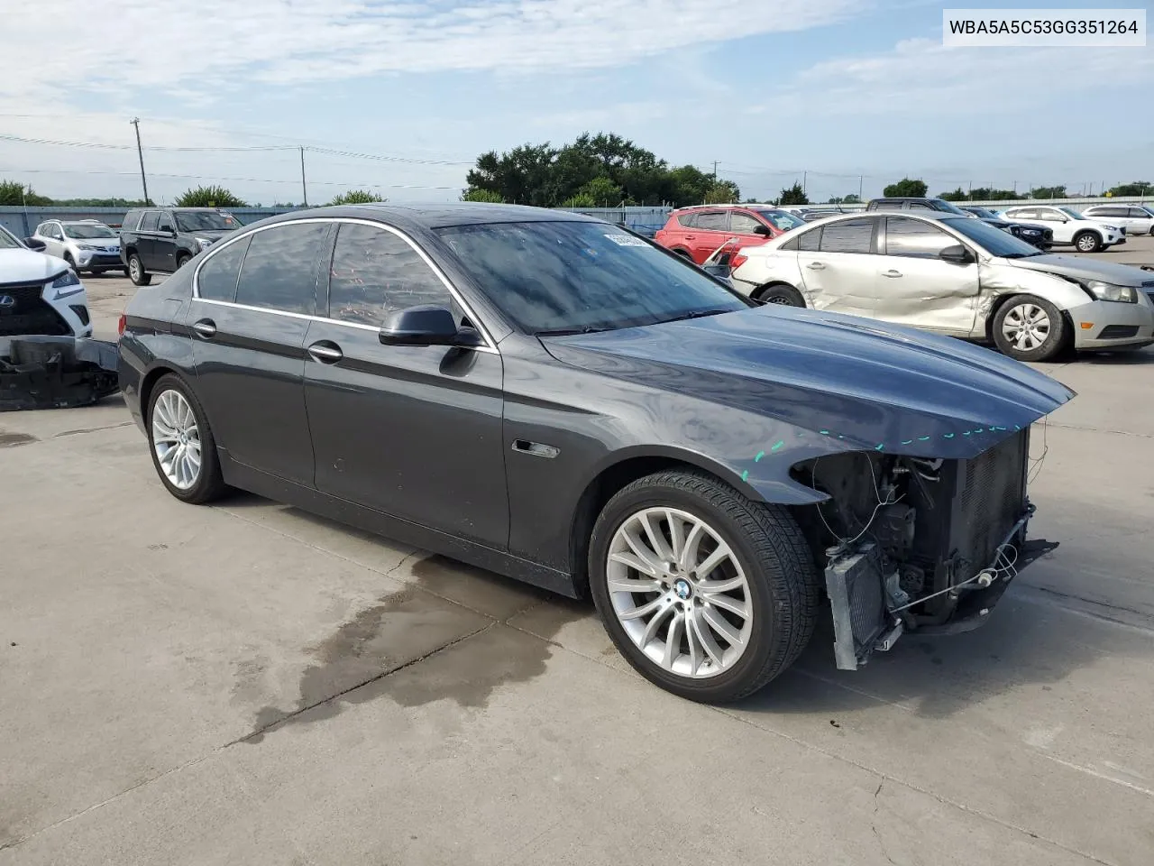 2016 BMW 528 I VIN: WBA5A5C53GG351264 Lot: 55846324