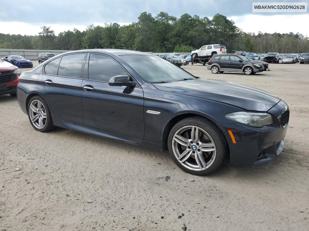 2016 BMW 550 I VIN: WBAKN9C52GD962628 Lot: 60621454