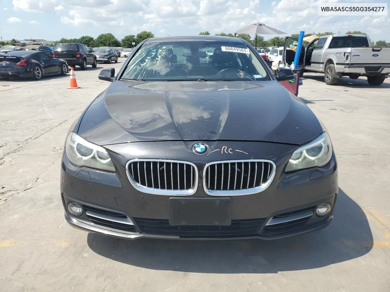 2016 BMW 528 I VIN: WBA5A5C55GG354277 Lot: 60849584