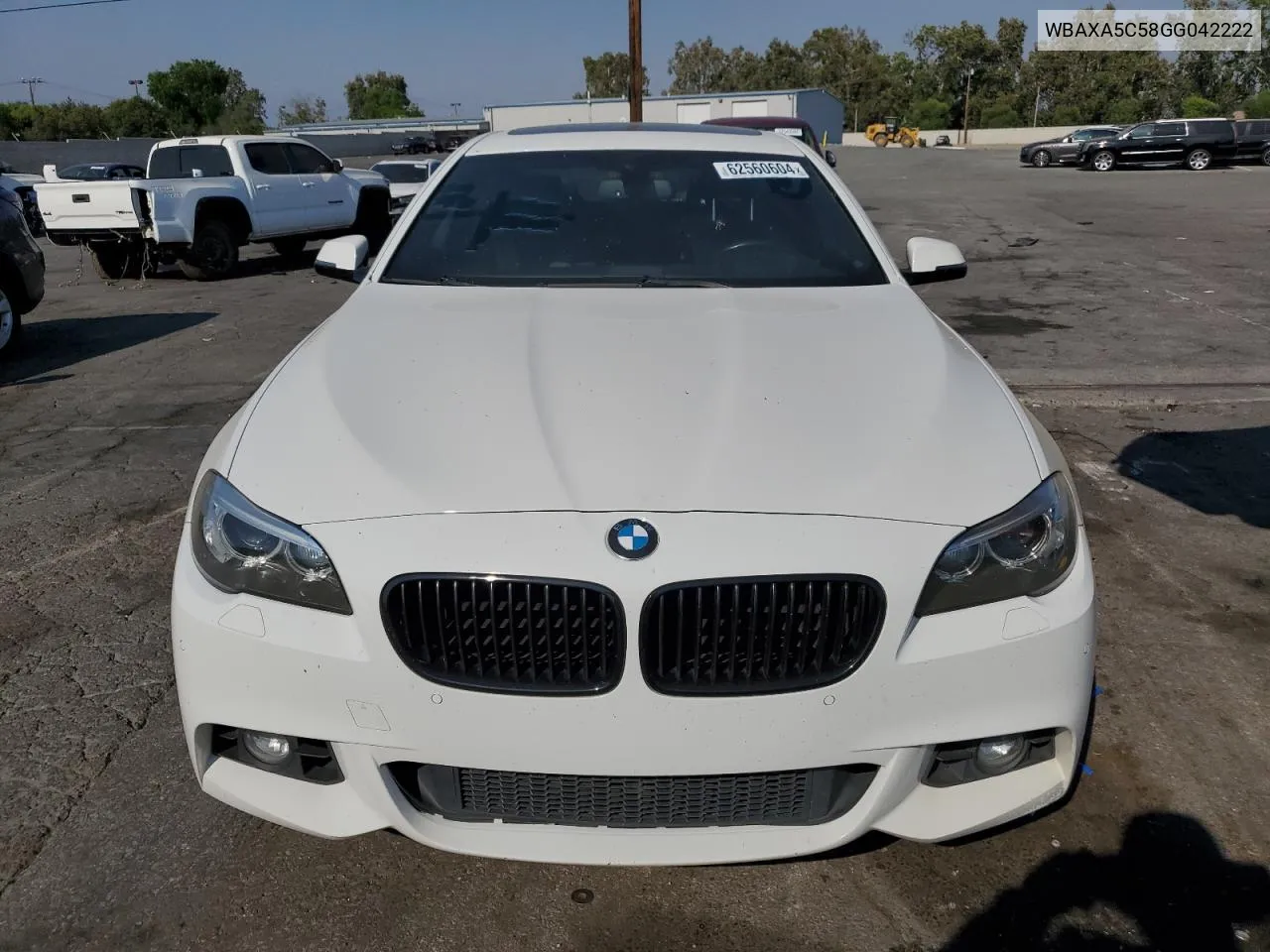 2016 BMW 535 D VIN: WBAXA5C58GG042222 Lot: 62560604